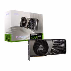 MSI GEFORCE RTX 4080 SUPER 16G EXPERT, GeForce RTX 4080 SUPER, 16 GB, GDDR6X, 256 bit, 7680 x 4320 pixels, PCI Express 4.0