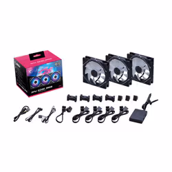 MSI MPG EZ120 ARGB Motherboard, Processor Liquid cooling kit 12 cm Black - Additional view 4
