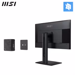 MSI PRO MP275PG 27 Inch Monitor, FHD (1920 x 1080), 100Hz, IPS, 1ms, 1x HDMI 1.4b, 1x DP 1.2a output, 1x D-Sub(VGA), Built-in Speakers, Anti-Glare, Anti-Flicker, Less Blue light, TÜV Certified, VESA, Kensington, 4-way adjustable stand, Black - Additional view 8
