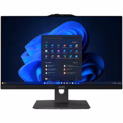MSI Modern AM242TP 1M-1230EU Intel Core 3 100U 60.5 cm (23.8") 1920 x 1080 pixels Touchscreen All-in-One PC 8 GB DDR5-SDRAM 256 GB SSD Windows 11 Pro Wi-Fi 6E (802.11ax) Black - Additional view 3