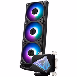MSI MAG Coreliquid I360 Computer case All-in-one liquid cooler 12 cm Black 1 pc(s) - Additional view 4