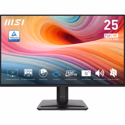 MSI PRO MP251 E2, 62.2 cm (24.5"), 1920 x 1080 pixels, Full HD, LED, 4 ms, Black