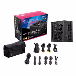 MSI MPG A1000GS PCIE5 power supply unit 1000 W 24-pin ATX ATX Black - Additional view 4