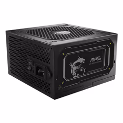 MSI MAG A850GL PCIE5 II, 850 W, 100 - 240 V, 47 - 63 Hz, Active, 110 W, 846 W