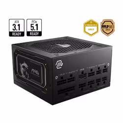 MSI MAG A850GL PCIE5 II power supply unit 850 W 20+4 pin ATX ATX Black - Additional view 5