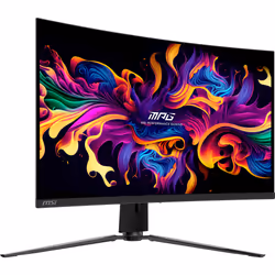 MSI MPG 321CURXDE QD-OLED computer monitor 80 cm (31.5") 3840 x 2160 pixels 4K Ultra HD Black