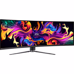 MSI MPG 491CQPXDE QD-OLED computer monitor 124.5 cm (49") 5120 x 1440 pixels Dual QHD Black