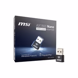 MSI AX1800 Nano WiFi USB Adapter interface cards/adapter USB 2.0 - Additional view 5