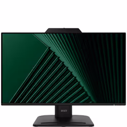 MSI Pro MP242PMG 23.8 Inch Monitor, FHD (1920 x 1080), 120Hz, IPS, 1ms, 1x HDMI 1.4b, 1x DP 1.2a, 1x D-Sub(VGA), 2xUSB 5Gbps Type-A, 1x USB 5Gbps Type-B, Built-in Speakers, Webcam, Anti-Glare, Anti-Flicker, Less Blue light, TÜV Certified, VESA, Kensington, Black - Additional view 8