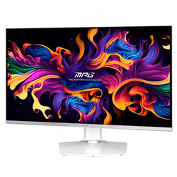 MSI MPG 321URXW QD-OLED computer monitor 80 cm (31.5") 3840 x 2160 pixels 4K Ultra HD White