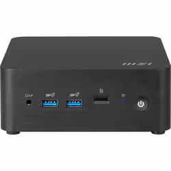 MSI Cubi NUC 13MQG-209BEU 0.84L sized PC Black 1365U Intel SoC 3.9 GHz - Additional view 8