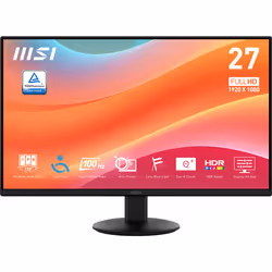 MSI Pro MP272L computer monitor 68.6 cm (27") 1920 x 1080 pixels Full HD LED Black - Additional view 4