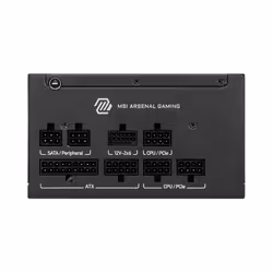 MSI MAG A650GLS PCIE5 power supply unit 650 W 24-pin ATX ATX Black