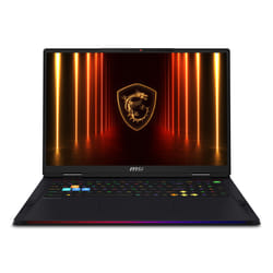 MSI Raider A18 HX A9WIG-004UK AMD Ryzen™ 9 9955HX3D Laptop 45.7 cm (18") UHD+ 64 GB DDR5-SDRAM 2 TB SSD NVIDIA GeForce RTX 5080 Wi-Fi 7 (802.11be) Windows 11 Home Advanced Black