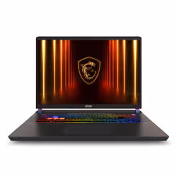 MSI Vector 17 HX AI A2XWJG-004UK Intel Core Ultra 9 275HX Laptop 43.2 cm (17") Quad HD+ 32 GB DDR5-SDRAM 1 TB SSD NVIDIA GeForce RTX 5090 Wi-Fi 7 (802.11be) Windows 11 Home Advanced Grey