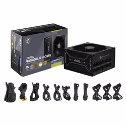 MSI MAG A850GLS PCIE5 power supply unit 1000 W 24-pin ATX ATX Black - Additional view 5