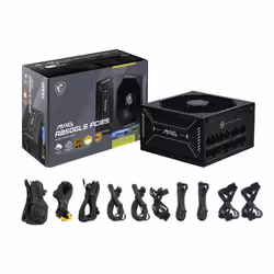MSI MAG A850GLS PCIE5 power supply unit 850 W 24-pin ATX ATX Black - Additional view 5
