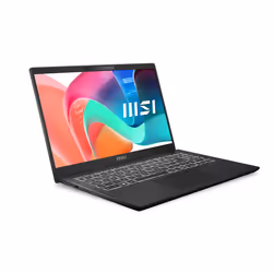 MSI Modern 15 H C2RMG-281UK Intel Core 7 240H Laptop 39.6 cm (15.6") Full HD 16 GB DDR4-SDRAM 512 GB SSD Wi-Fi 6E (802.11ax) Windows 11 Home Black - Additional view 2