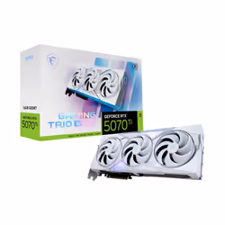 MSI GPU NV 5070Ti GAMING TRIO OC 16GB WHITE NVIDIA GeForce RTX 5070 Ti GDDR7 - Additional view 7
