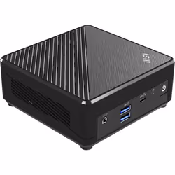 MSI CUBI N ADL S-225BEU PC/workstation barebone 0.69L sized PC Black N100 - Additional view 4