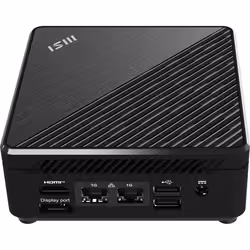 MSI Cubi N ADL S-098EU Intel® N N200 4 GB DDR4-SDRAM 128 GB SSD Windows 11 Pro Mini PC Black - Additional view 6