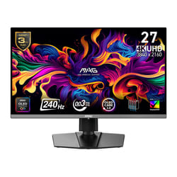 MSI MAG 272UP QD-OLED X24 computer monitor 67.3 cm (26.5") 3840 x 2160 pixels 4K Ultra HD Black