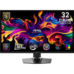 MSI MAG 322UP QD-OLED E16 computer monitor 80 cm (31.5") 3840 x 2160 pixels UltraWide Quad HD Black