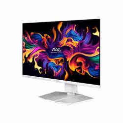 MSI MAG 272QPW QD-OLED X28 computer monitor 67.3 cm (26.5") 2560 x 1440 pixels Wide Quad HD White - Additional view 4