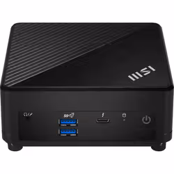 MSI Cubi 5 12M-457EU Intel® Core™ i7 i7-1255U 16 GB DDR4-SDRAM 512 GB SSD Windows 11 Pro Mini PC Black - Additional view 5