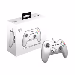 MSI FORCE GC200 WHITE Gaming Controller USB Gamepad Analogue / Digital Android, PC - Additional view 5