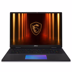 MSI Titan 18 HX AI A2XWJG-498UK Intel Core Ultra 9 285HX Laptop 45.7 c