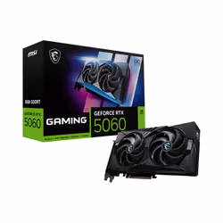 MSI GeForce RTX 5060 8G GAMING OC, GeForce RTX 5060, 8 GB, GDDR7, 128 bit, 7680 x 4320 pixels, PCI Express x16 5.0