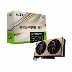 MSI GEFORCE RTX 5060 8G INSPIRE 2X OC graphics card NVIDIA 8 GB GDDR7 - Additional view 5