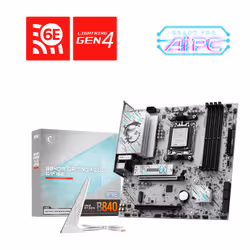 MSI B840M GAMING PLUS WIFI6E motherboard AMD B840 Socket AM5 micro ATX - Additional view 6