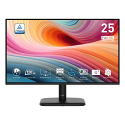 MSI PRO MP251LDE E2 computer monitor 62.2 cm (24.5") 1920 x 1080 pixels Full HD LED Black