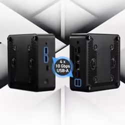 MSI Cubi NUC 1M Intel Core 5 120U Desktop PC, NUC, SFF, Mini Computer, HTPC, (16GB RAM, 512GB Storage, Windows 11 PRO), Intel Graphics/DDR5/Dual ThunderBolt 4/Dual HDMI/Dual LAN/WiFi 6E/BT 5.3/VESA - Additional view 6