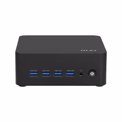 MSI Cubi Z AI 8M AMD Ryzen 7 8845HS, Desktop PC, SFF, Mini Computer, HTPC, (16GB RAM, 1TB Storage, Windows 11 PRO), AMD Radeon Graphics/DDR5/Dual HDMI/Dual LAN/WiFi 6E/BT 5.3/VESA - Additional view 2