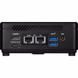 MSI Cubi 5 1M-440BEU 0.6L sized PC Black 100U Intel SoC - Additional view 3