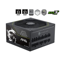MSI MAG A1200PLS PCIE5 power supply unit