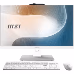 MSI Modern AM242P 1M-2097EU Intel Core 7 150U 60.5 cm (23.8") 1920 x 1080 pixels All-in-One PC 16 GB DDR5-SDRAM 512 GB SSD Windows 11 Pro Wi-Fi 6E (802.11ax) White - Additional view 2