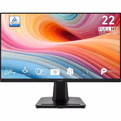 MSI PRO MP225 E12VL computer monitor 54.5 cm (21.4") 1920 x 1080 pixels Full HD Black - Additional view 3
