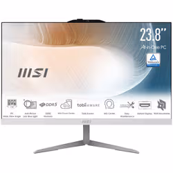 MSI Modern AM242 1M-2222EU Intel Core 3 100U 60.5 cm (23.8") 1920 x 1080 pixels All-in-One PC 8 GB DDR5-SDRAM 512 GB SSD Windows 11 Pro Wi-Fi 6E (802.11ax) Black - Additional view 2