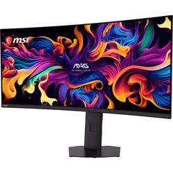 MSI MAG 341CQP QD-OLED X28 computer monitor 86.4 cm (34") 3440 x 1440 pixels UltraWide Quad HD Black - Additional view 2