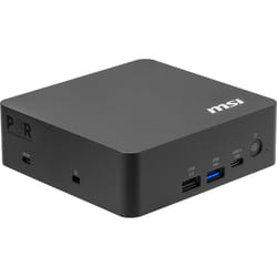 MSI Cubi NUC AI+ 3MG-002EU Copilot+ PC Intel Core Ultra 9 386H 32 GB DDR5-SDRAM 1 TB SSD Windows 11 Pro Mini PC Black