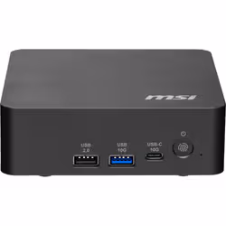 MSI Cubi NUC AI+ 3MG-002EU Copilot+ PC Intel Core Ultra 9 386H 32 GB DDR5-SDRAM 1 TB SSD Windows 11 Pro Mini PC Black - Additional view 5