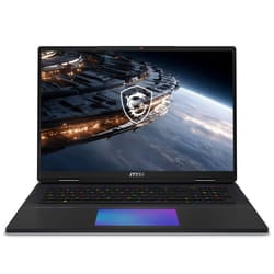 MSI Titan 18 HX A2WJ-1072UK Laptop Core Ultra 9 290HX Plus 18 inch 64 GB RAM 2 TB SSD UHD+ RTX 5090 Windows 11 Home Black