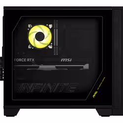 MSI MAG Infinite Z 8B 9NVPR7-062UK AMD Ryzen™ 7 9700X 16 GB DDR5-SDRAM 1 TB SSD NVIDIA GeForce RTX 5070 Windows 11 Home Desktop PC Black - Additional view 2