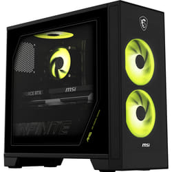 MSI MAG Infinite Z 8B 8NVMR7-063UK AMD Ryzen™ 7 8700F 16 GB DDR5-SDRAM 1 TB SSD NVIDIA GeForce RTX 5060 Ti Windows 11 Home Desktop PC Black