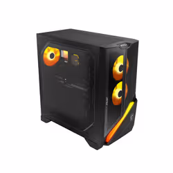 MSI MPG Infinite Z3 X3D 7NVRR7-1213EU AMD Ryzen™ 7 7800X3D 32 GB DDR5-SDRAM 1 TB SSD NVIDIA GeForce RTX 5070 Ti Windows 11 Home Desktop PC Black, Metallic - Additional view 3