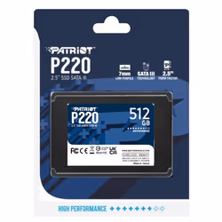 Patriot Memory P220 512GB 2.5" Serial ATA III - Additional view 5